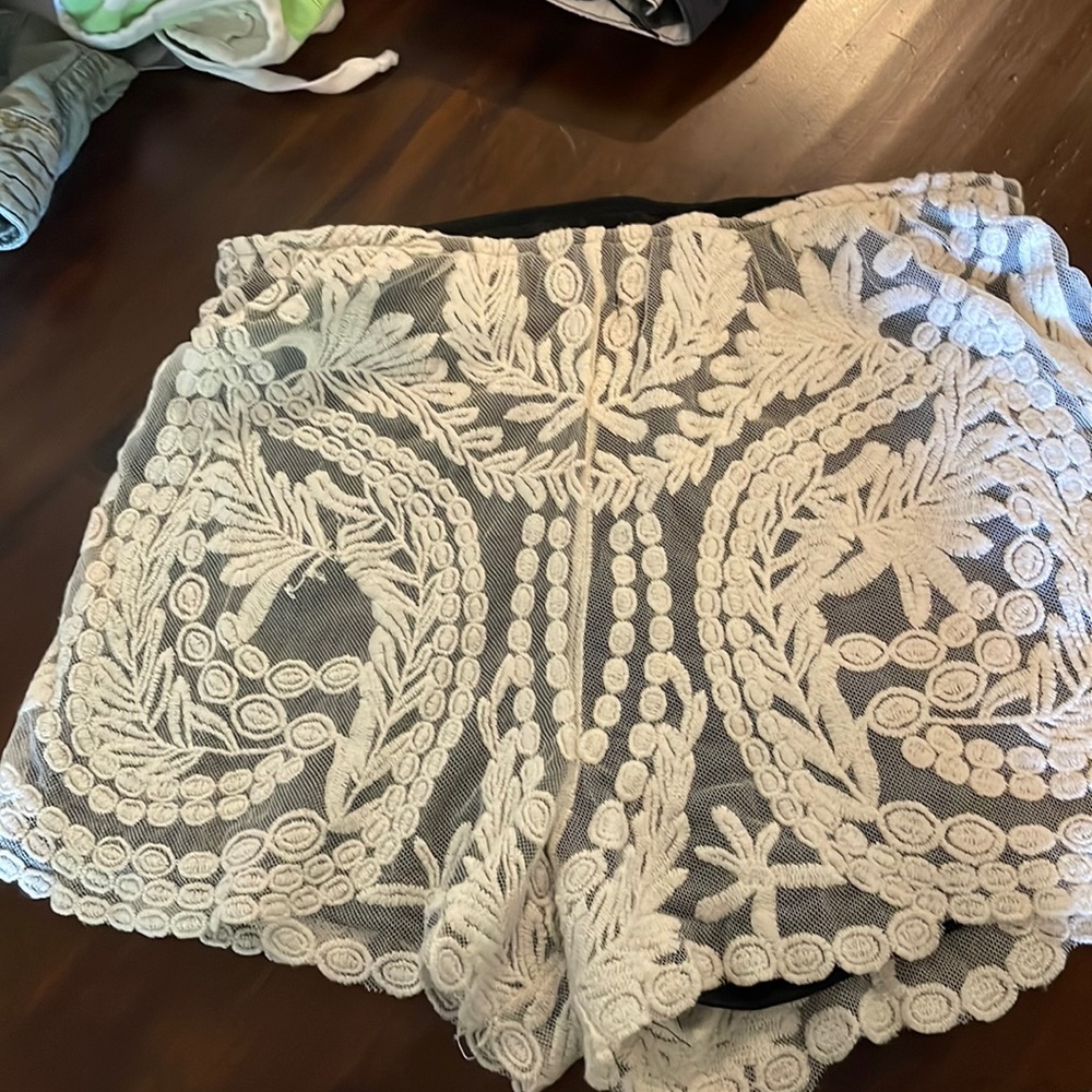 Lace shorts